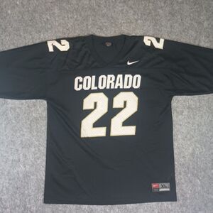 Vintage University of Colorado Buffaloes Jersey Nike Team Size Large XL